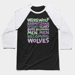 Werewolf Barmitzvah Baseball T-Shirt